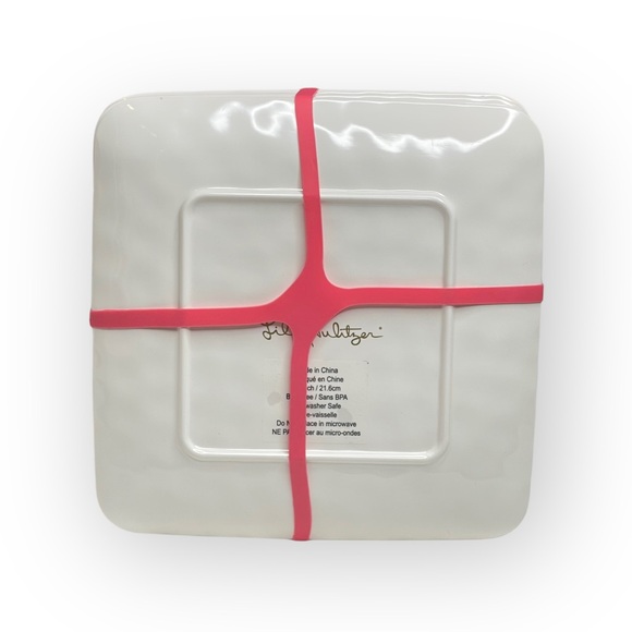 new Lilly Pulitzer ❤︎ Melamine Plates Set 4 ❤︎ Sway With Me ❤︎ Nautical Spring - Picture 11 of 15